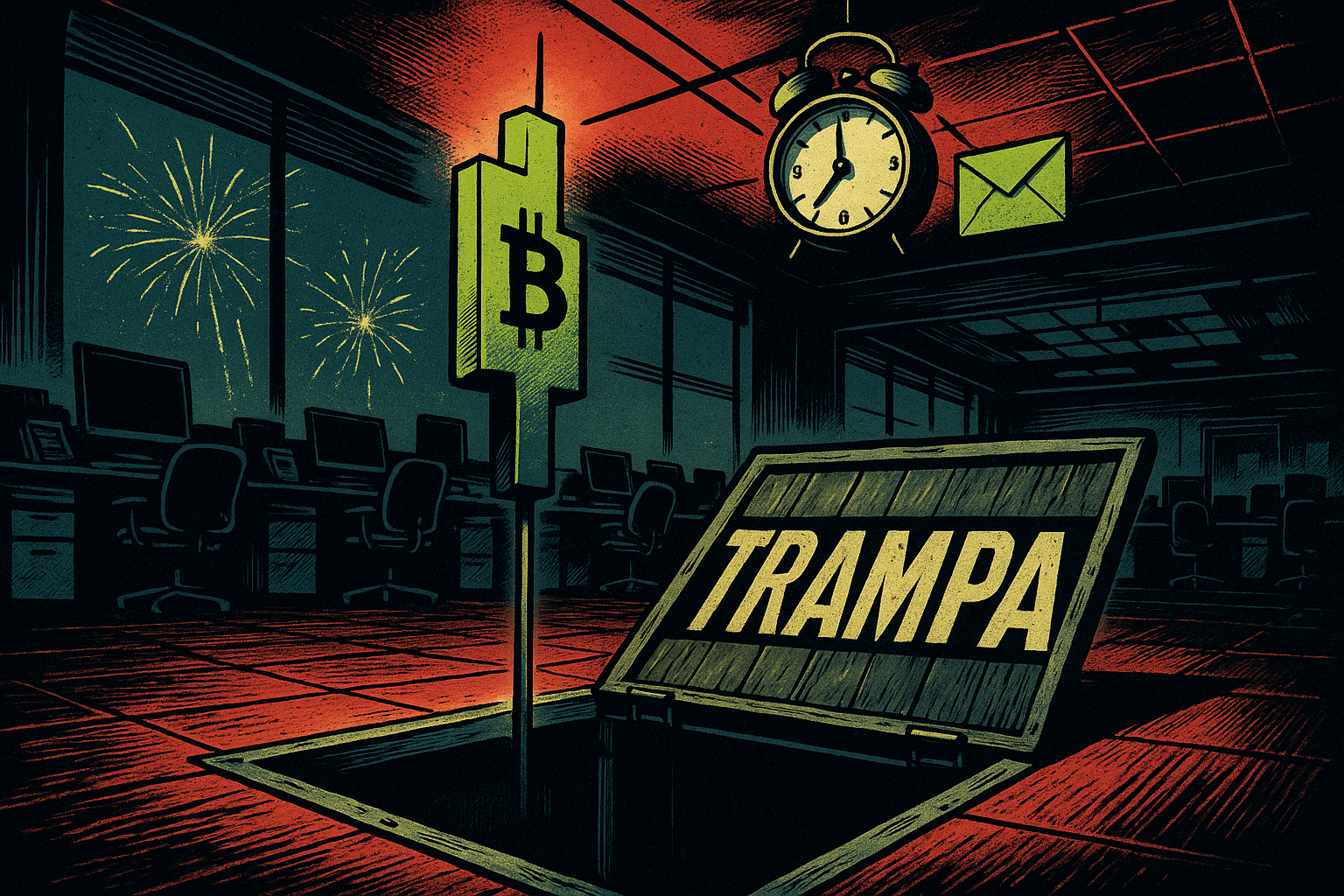 El miedo extremo enciende la mecha y Bitcoin recoge la chispa