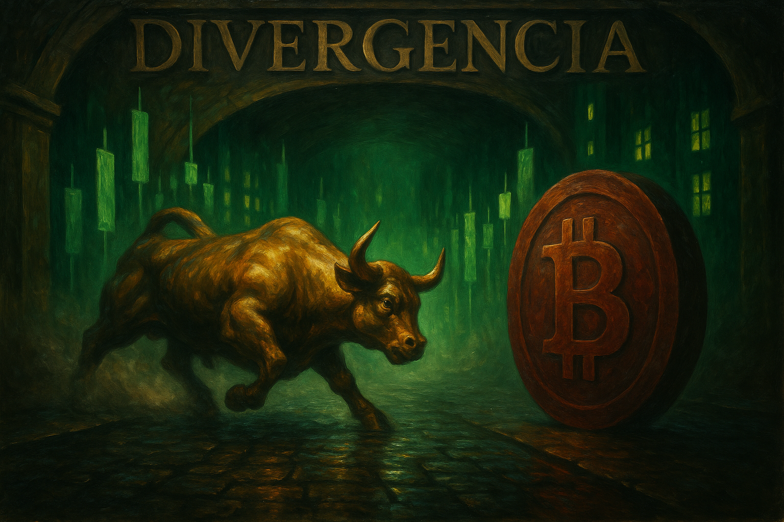 La rebeldía de Bitcoin frente a una Bolsa desatada
