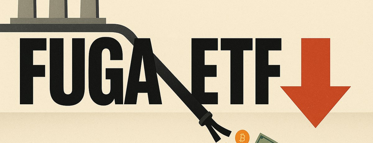 Modelos de IA anticipan corrección moderada por la fuga de ETFs